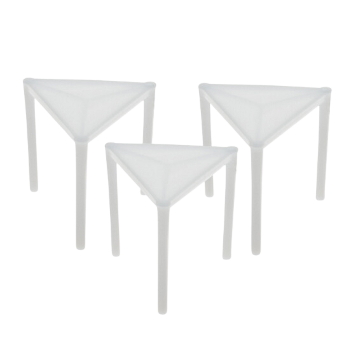 Support de boîte à pizza en plastique blanc