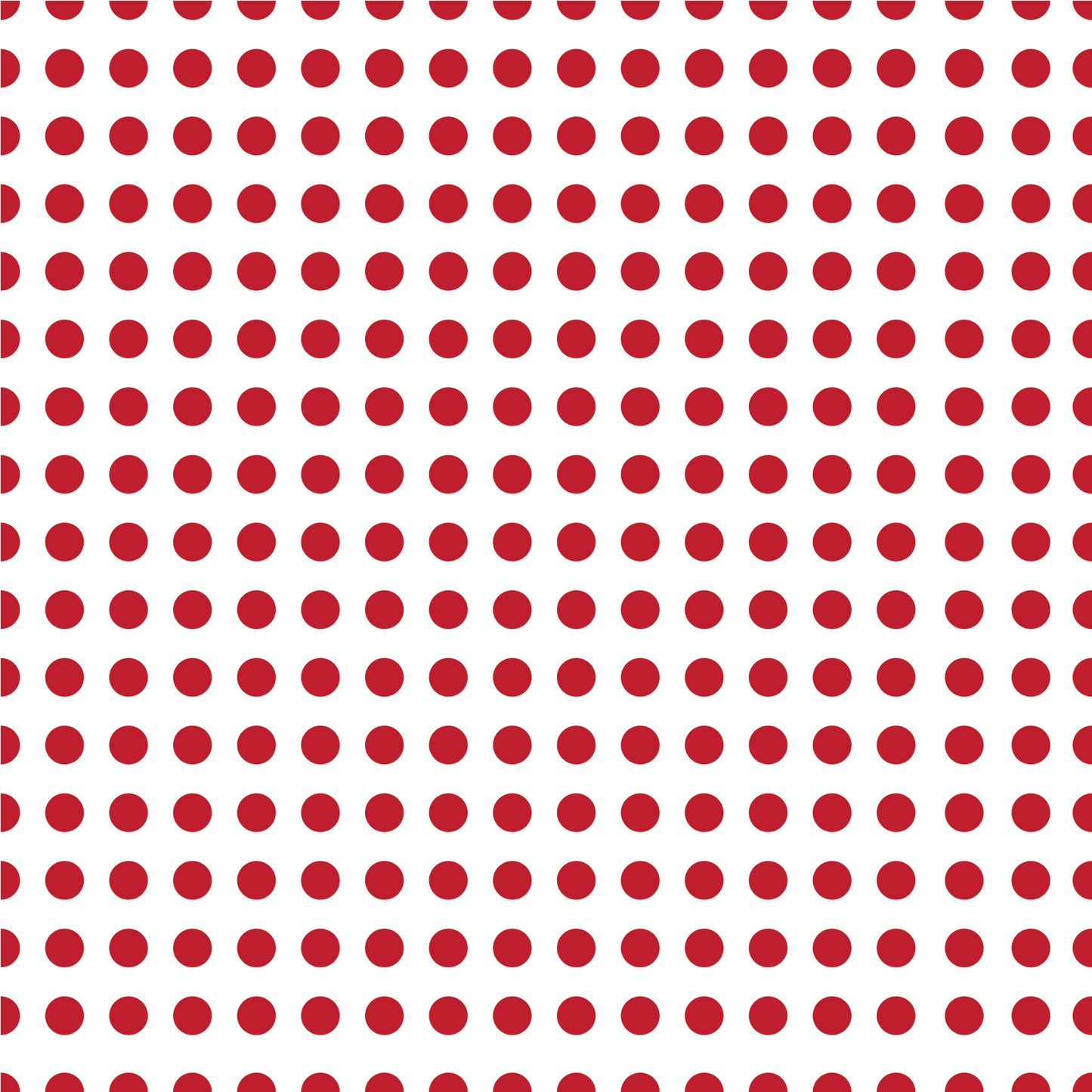 HTV à motifs à pois rouges