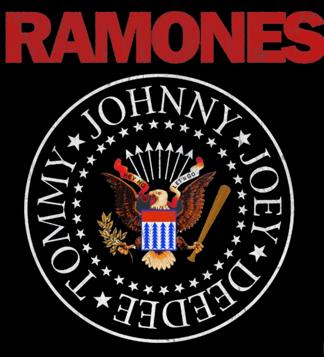 T-shirt Ramones avec logo présidentiel coloré