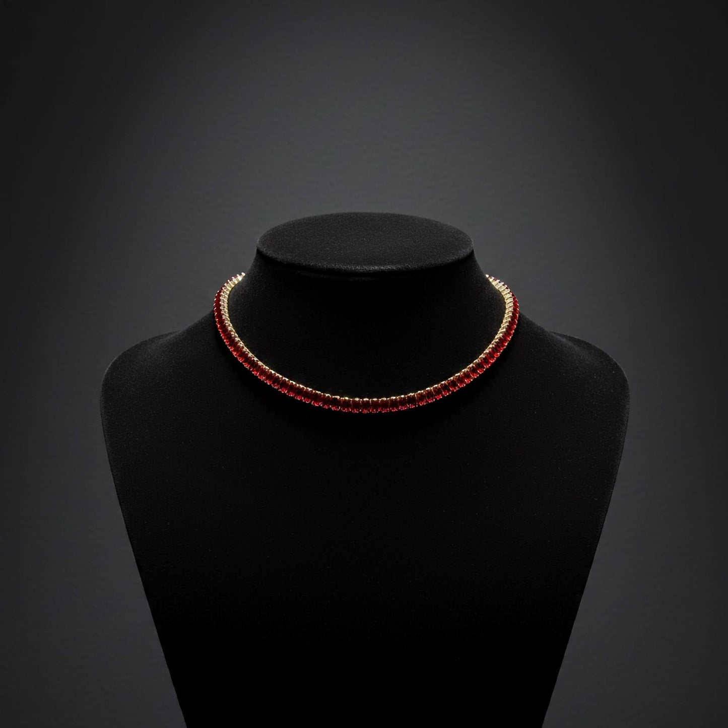 Zirconia Diamonds Tennis Necklace