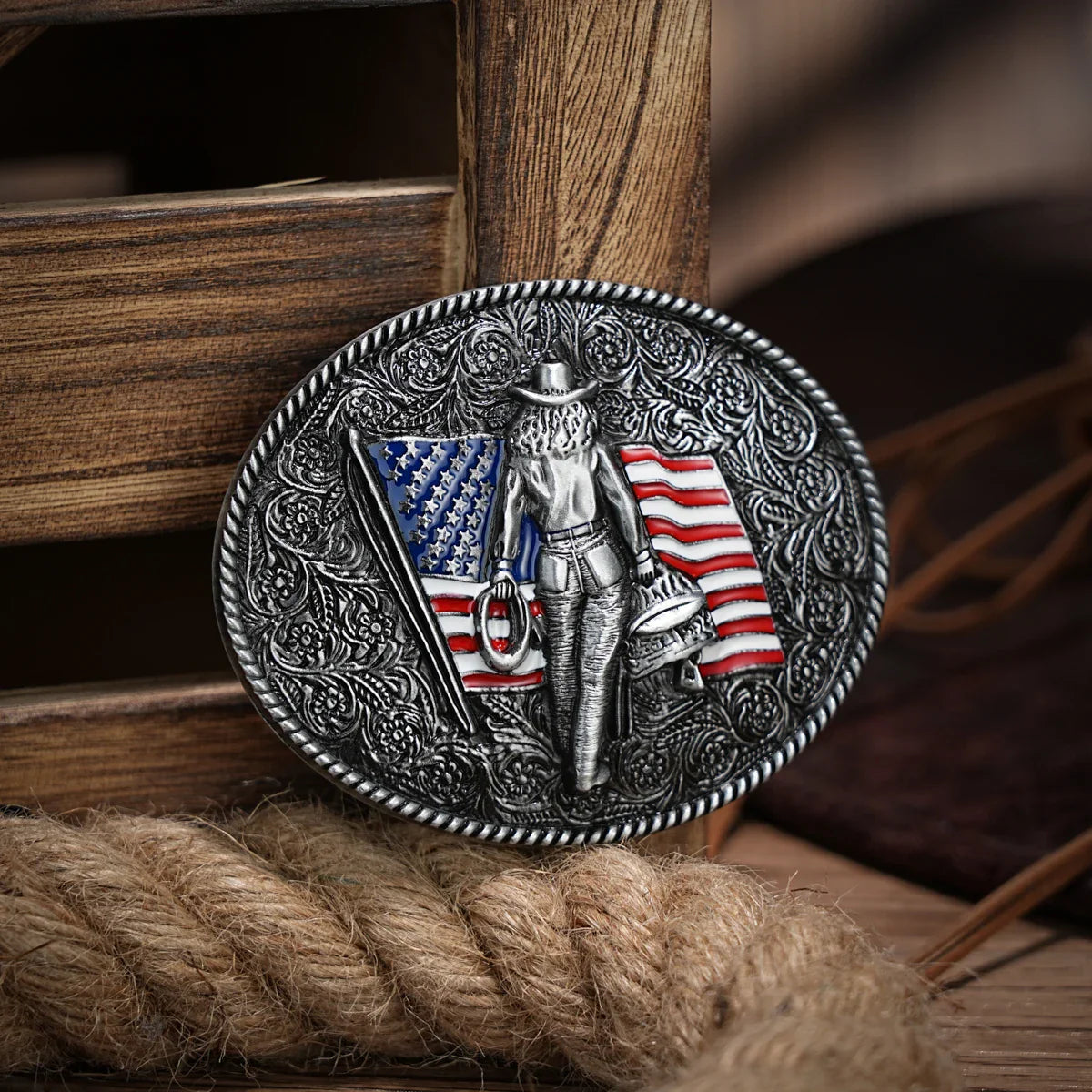 Boucle de ceinture western initiale vintage-Cowboy Rodeo argent grande boucle de ceinture pour hommes femmes