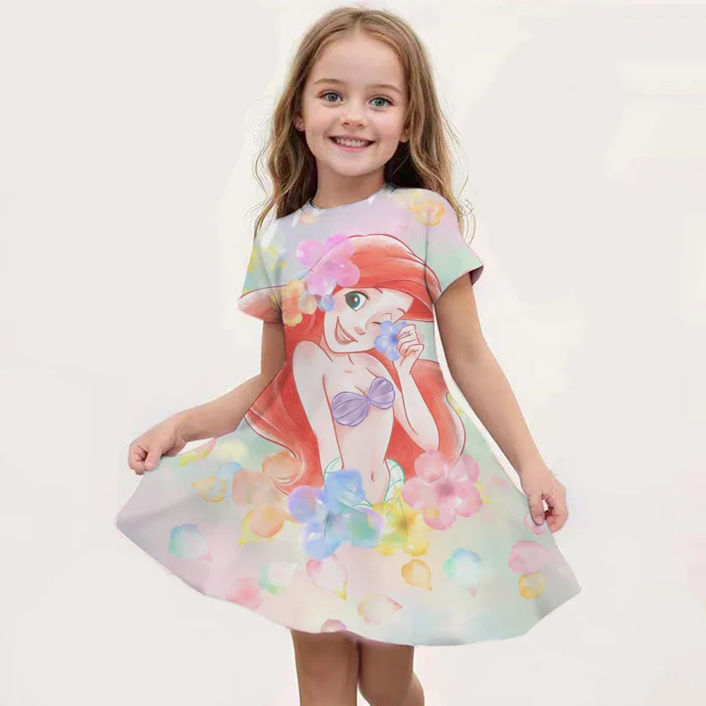 Déguisement Elsa pour Fille, Fête d'Anniversaire, Robe de Princesse Bleue à Manches Longues, Vêtement de Carnaval pour Enfants