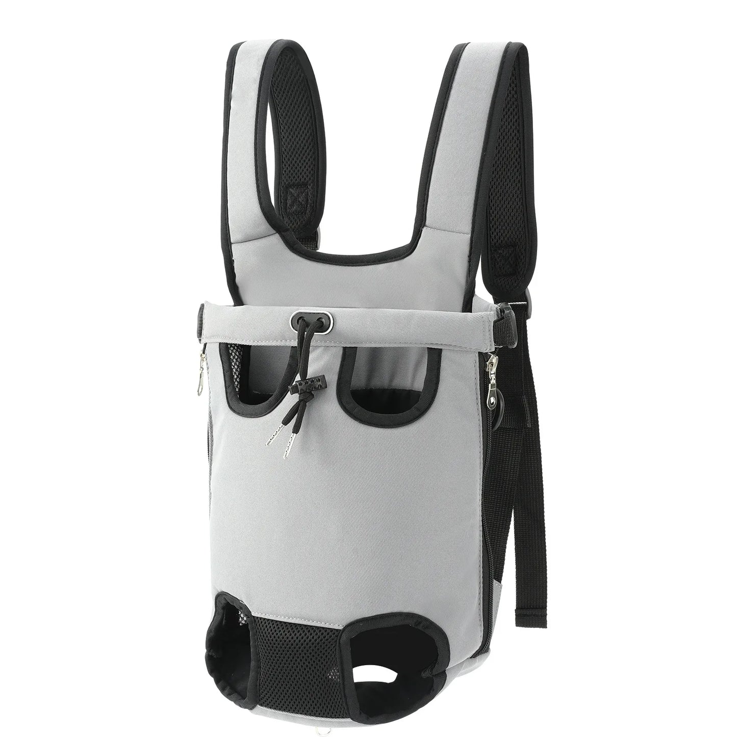 Sac à dos pour animaux de compagnie pour petits chiens et chats, sac de transport pour les voyages en plein air, bretelles réglables mains libres, matériau en denim, porte-animaux