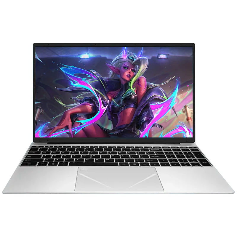 Original 15.6" N5095 laptop, Windows 11 Professional 32GB 2048 GB fingerprint unlock backlit keyboard portable office laptop