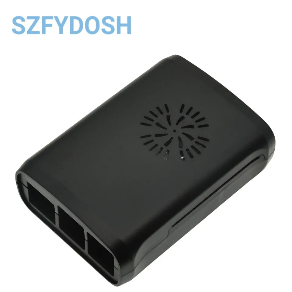 Coque ABS pour Raspberry Pi 2 3 B, noire/blanche/transparente