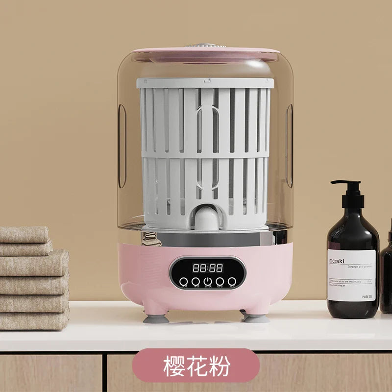 Portable Mini Washing Machine With High Speed Spin Dryer Energy Saving And Multifunctional For Camping Travel Dormitory Use