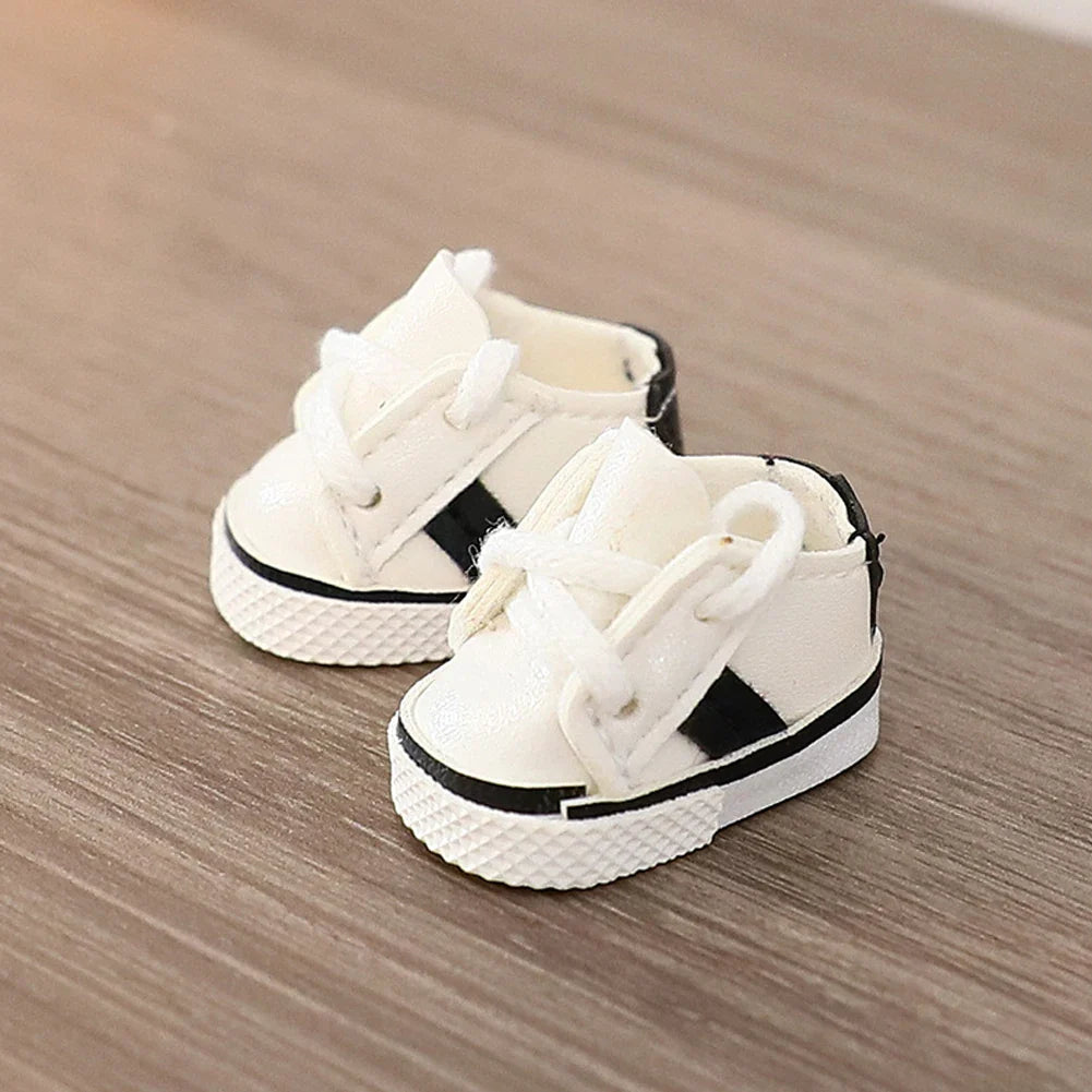 【Labubu Shoes】Labubu Little Leather Boots for 15/17cm Dolls - Multi Color Fashion Diy Shoes Sitting Party wearing Accessories
