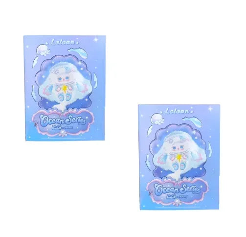 Genuine CQTOYS Loloan Ocean Series Blind Box Cute Doll Plush Handmade Ornament Gift Trend 2025 Summer