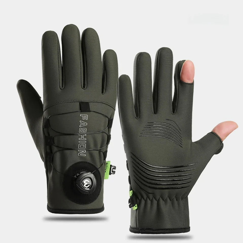 GTUBIKE nouveaux gants de ski chauds d'hiver unisexes coupe-vent résistants au froid gants pour écran tactile pour les sports de plein air course randonnée cyclisme