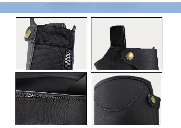Equestrian Leg Guards Horse Riding Leg Protectors Comfortable Anti Wear Cowhide Equestrian Equipment for Riders