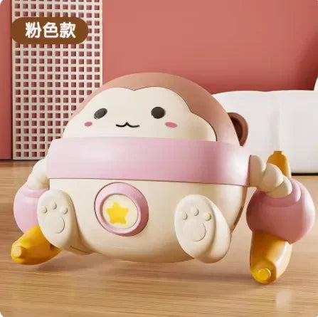 Jouets pour bébés, singes roulants électriques à commande vocale, chant et dansant, bébés âgés de 0 à 11 ans, pratiquant l'élevage des têtes
