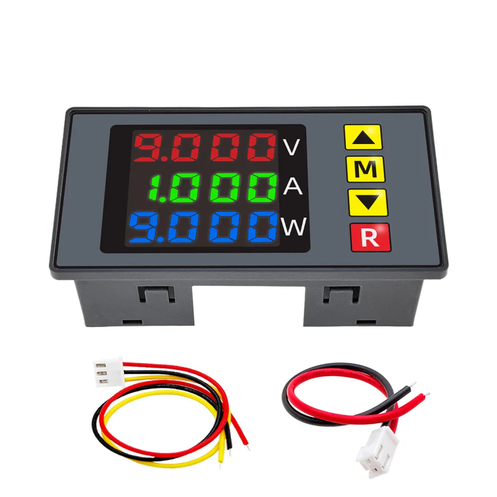BM730 DC0-100V 10A LED voltmètre numérique module ampèremètre ampèremètre wattmètre ions détecteur Polaroid avec module de surveillance d'alarme