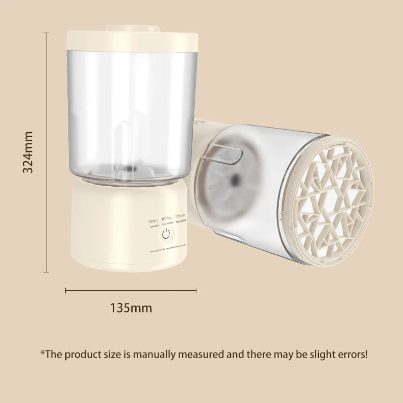 Mini Washer Underwear&Socks Makeup Brush Cleaner Washer Rechargeable Wireless Portable for Travel/Home/Dormit
