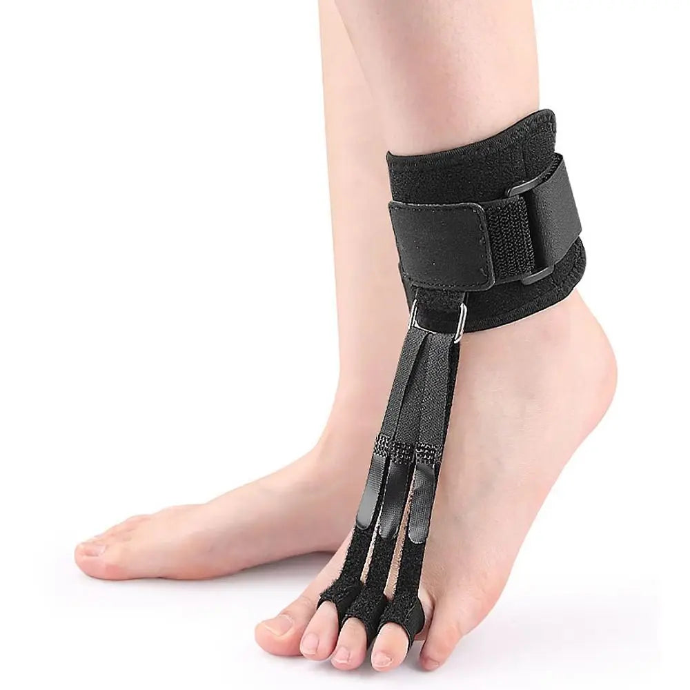 Correcteur d'orteils réglable, orthèses fixées et réglables, correcteur de Valgus d'orteil bouclé, attelle d'orteil respirante avec boucle en métal