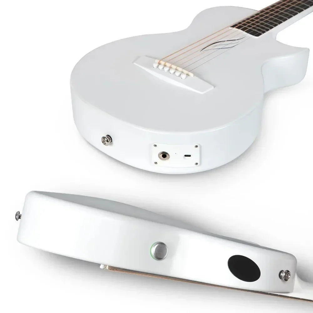 Enya NOVA GO SP1 Electric Guitar 35 Inch Smart Carbon Fiber Acousticwith Pickup, Case, Strap, Cable Travel Guitarra Violin