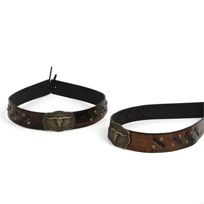 P88A Cowboy Hat Belt Decoration For Women Men Band Band Remplacement du groupe décoratif ethnique pour fête Bohemian Panamahat