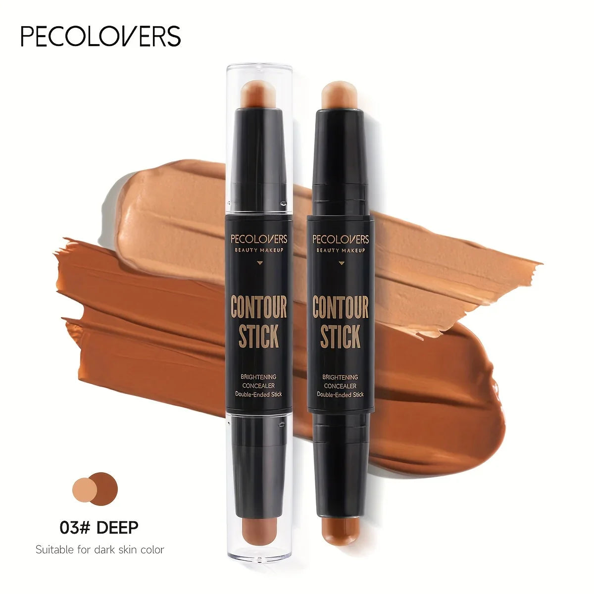 Crème de base de maquillage bronzante pour femme, correcteur de visage, contour du visage, cosmétiques de beauté, nouveau fond de teint