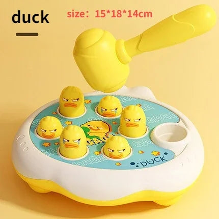 Dessin animé whac-a-taupe Montessori bébé jouet enfant en bas âge cadeau d'anniversaire éducatif thème Animal jeu de frappe Parent enfant jeu de société garçon