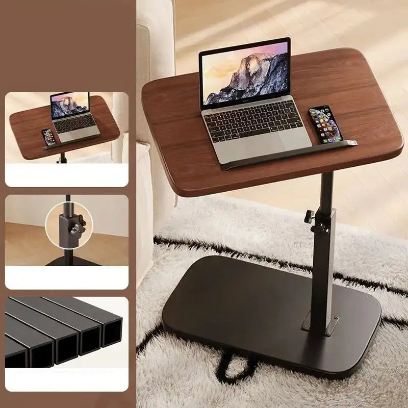 Table d'appoint rotative à hauteur réglable, multifonctionnelle, légère, table d'appoint de canapé, tables à café et à thé, salon, bureau mobile