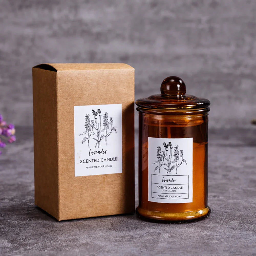 Bougies d'aromathérapie, cire de soja, petits théBougies d'aromathérapie, cire de soja, petits pots à thé, cadeau parfumé, cadeau à porter à la main Jars, Fragrance Gift, Handheld Gift