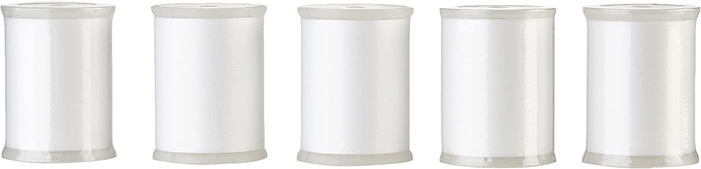 Brother - Embroidery Bobbin Thread 60wt White - SAEBT