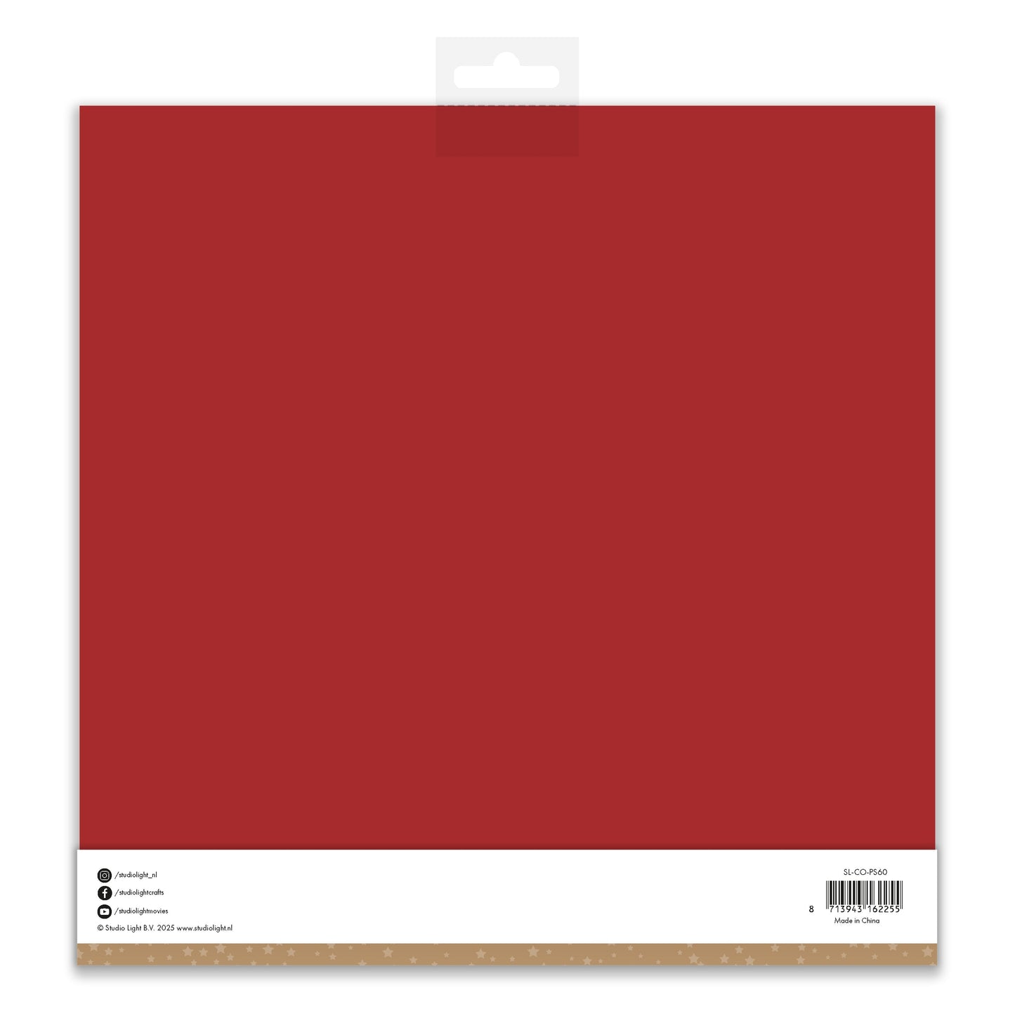 SL Paper Set Christmas Red Consumables 10 Sheets