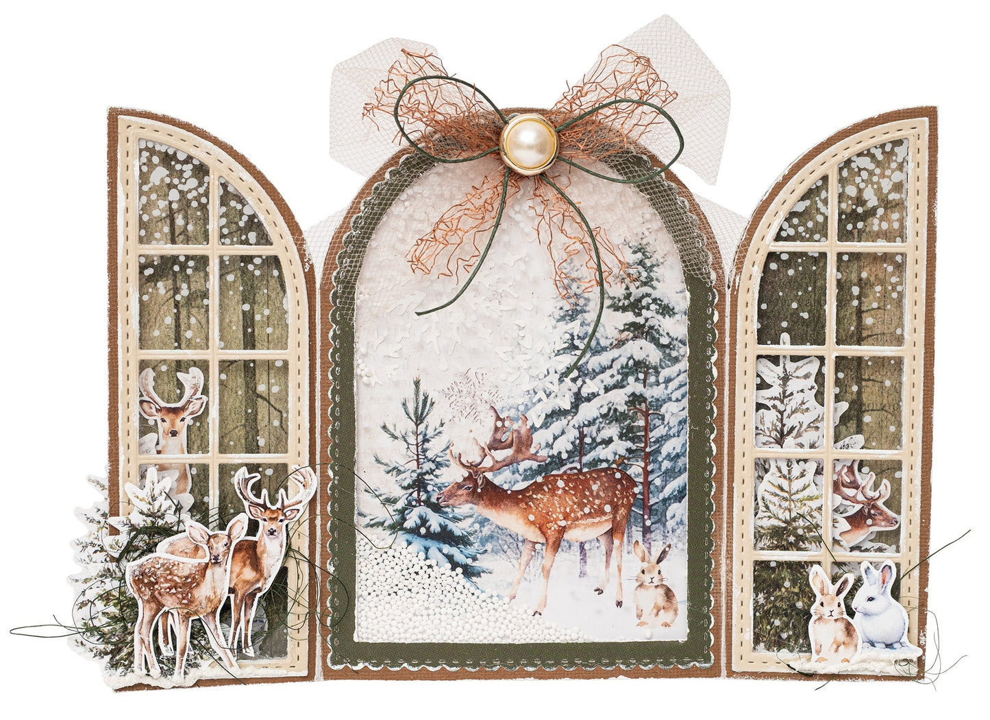 SL Acetate Sheets Snow, Fairies & Stars Essentials 6 Sheets