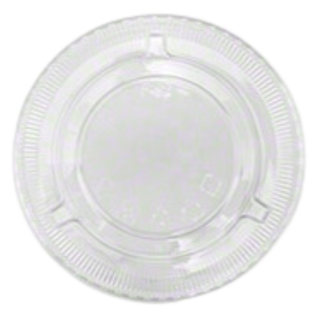 Pet Flat Lid for 4 oz Paper Soup Containers