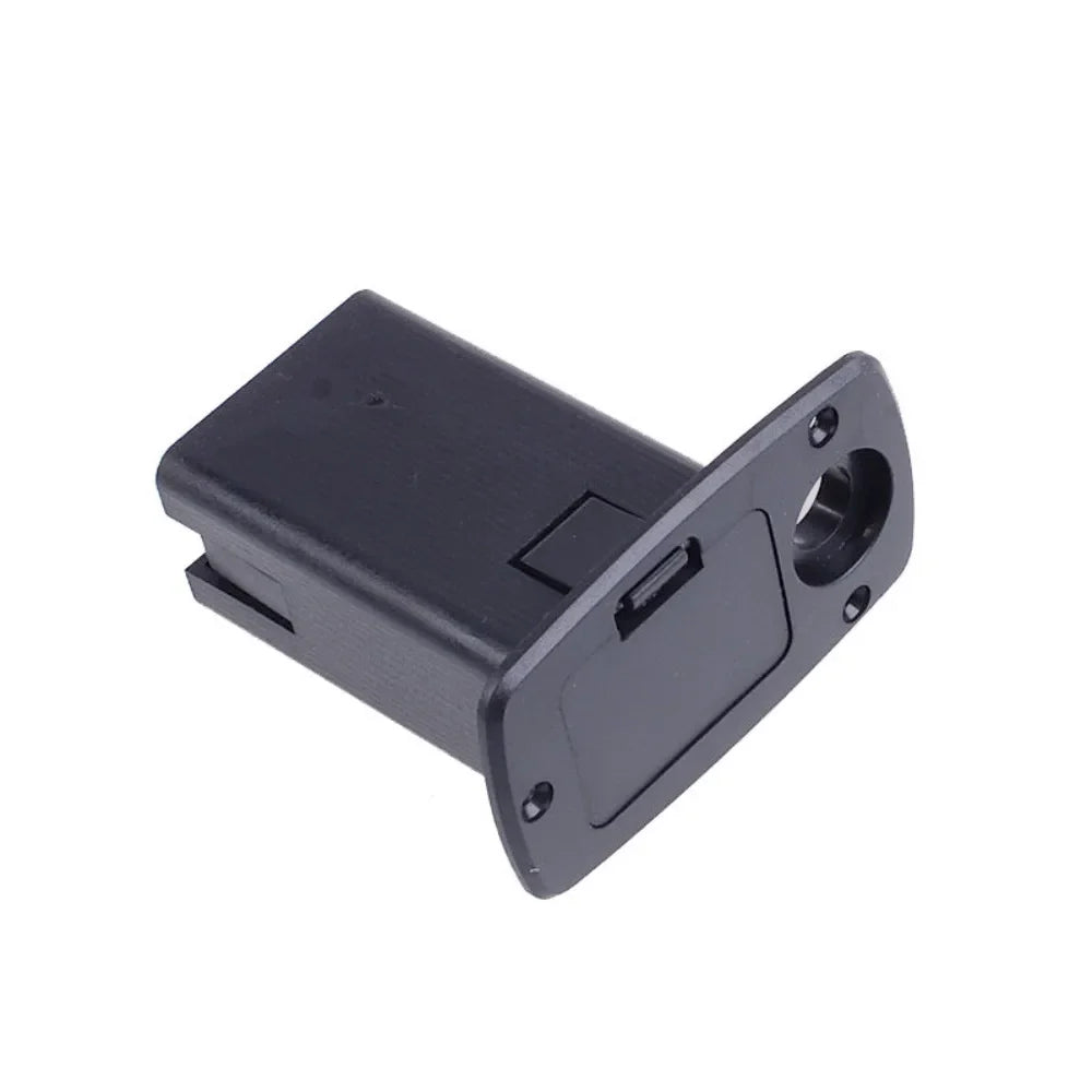 Boîte de batterie de micro de guitare noire Durable, support de batterie en plastique 9V, boîte de rangement de pièces de guitare, boîtier de batterie