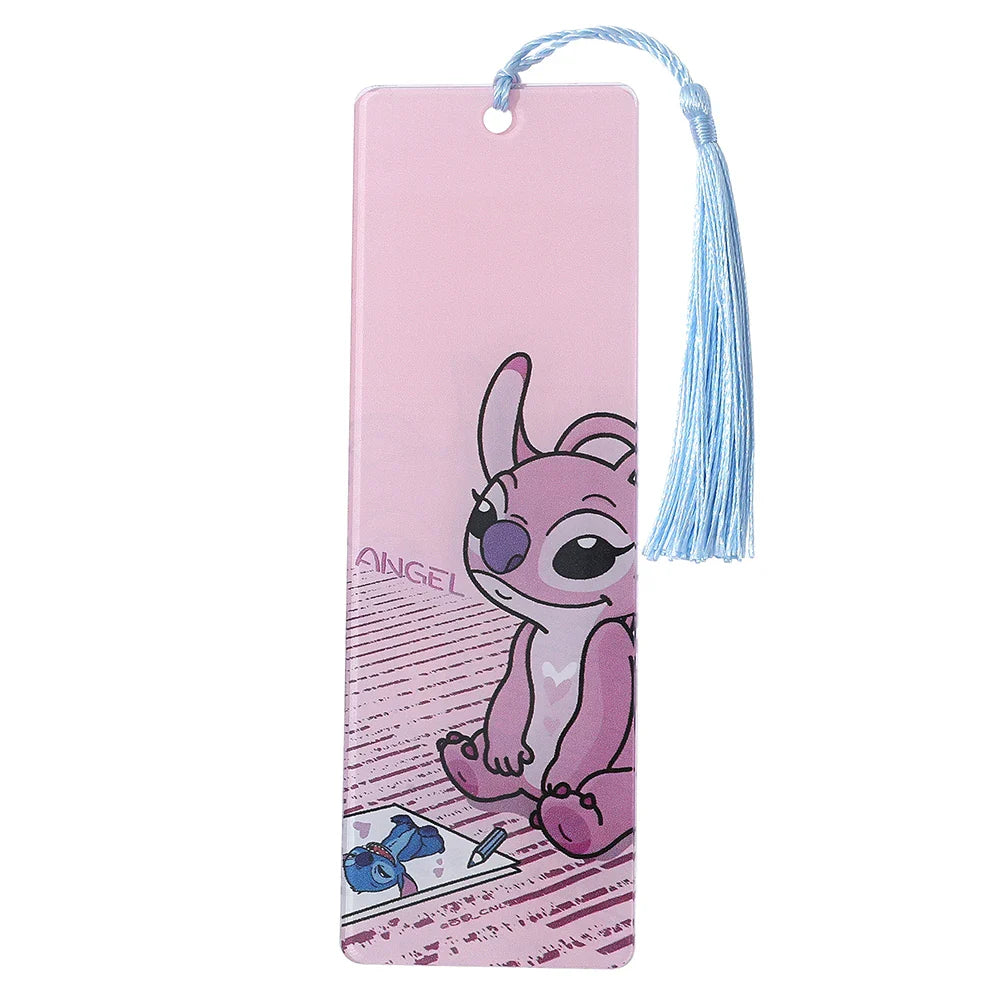 Marque-pages en acrylique mignons, accessoires de lecture pour amateurs de livres, marque-pages d'animation, cadeaux pour femmes