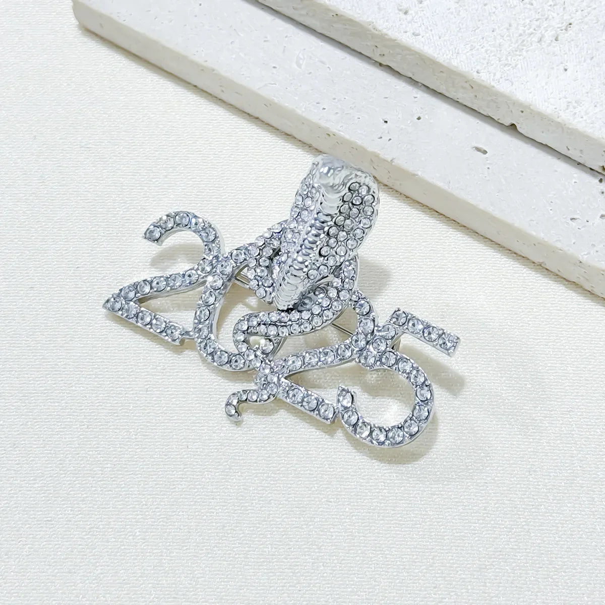 Vintage Zodiac Serpent Brooches, Creative Rhinestone Brooches for Men and Women, Animal Clothing, New Year Gift Jewelry, New Collection 2025