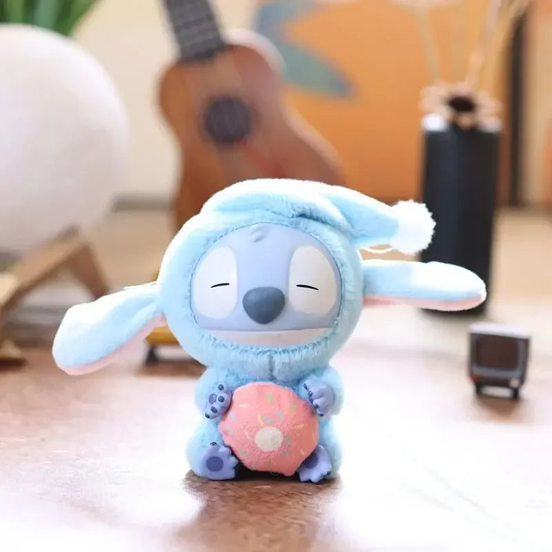 Stitch Eat Something Before Sleep Doll Pendant Stitch Lilo&stitch Keychain Keyring Series Backpack Pendant Accessories Toy Gift