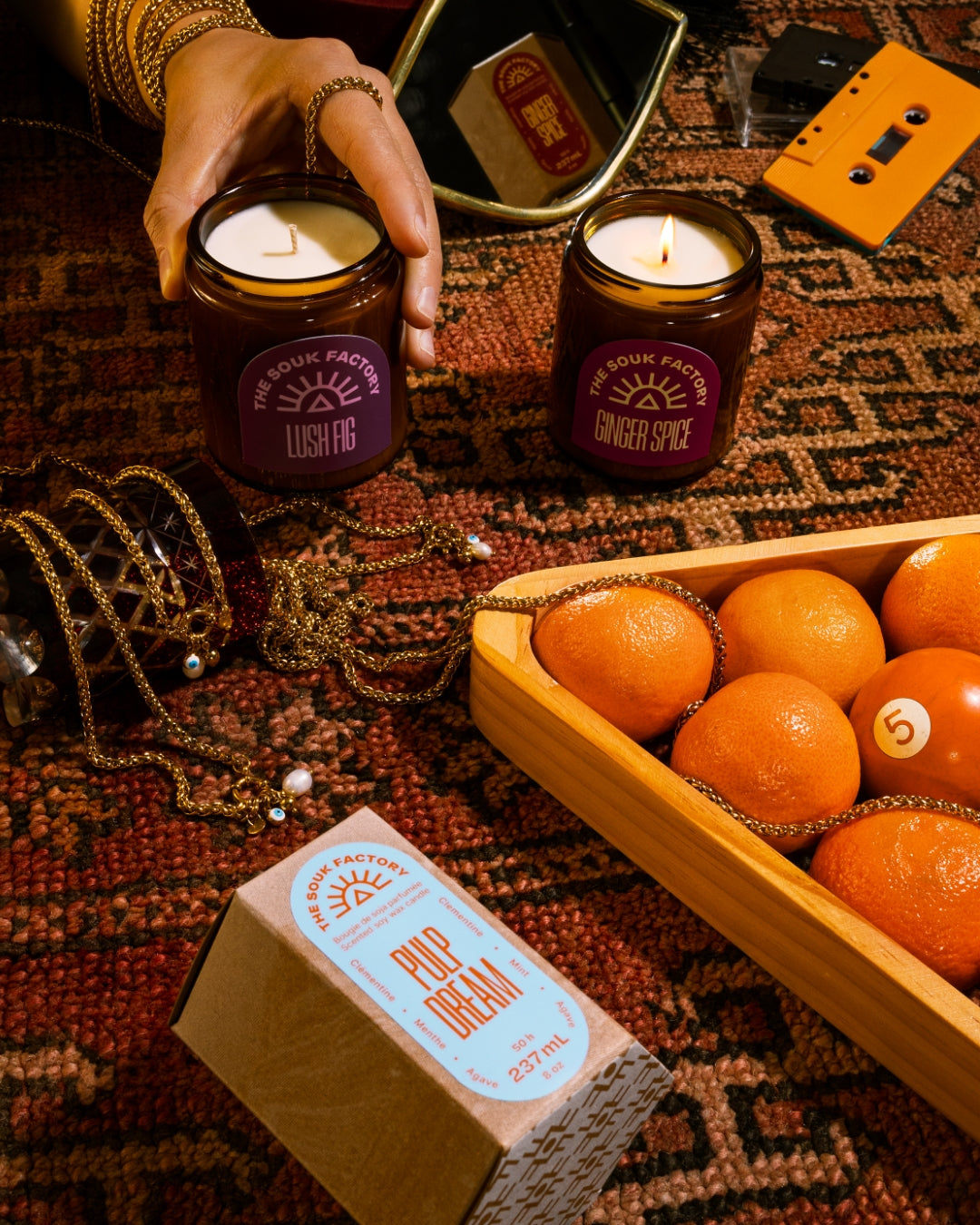 Bougie Lush Fig - Figue, jasmin & musc