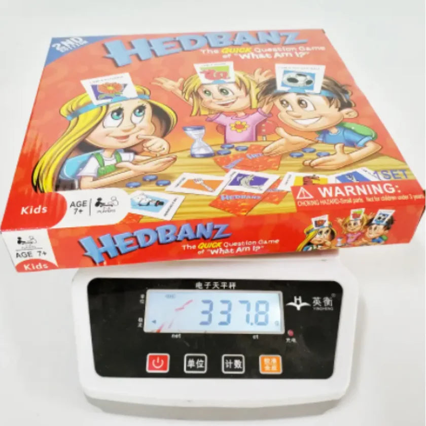 Jeu de société de devinettes d'image pour enfants, jeu pour enfants, jeux interactifs Parent-enfant pour la famille, jeux de fête