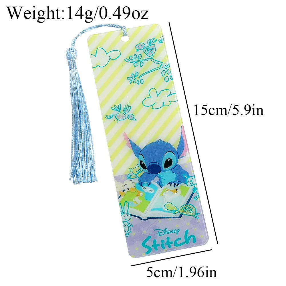 Cute Stitch Anime Bookmarks Anime Lovers Gifts Students Study Stationery Freshman Week Opening Season Back to School Gifts