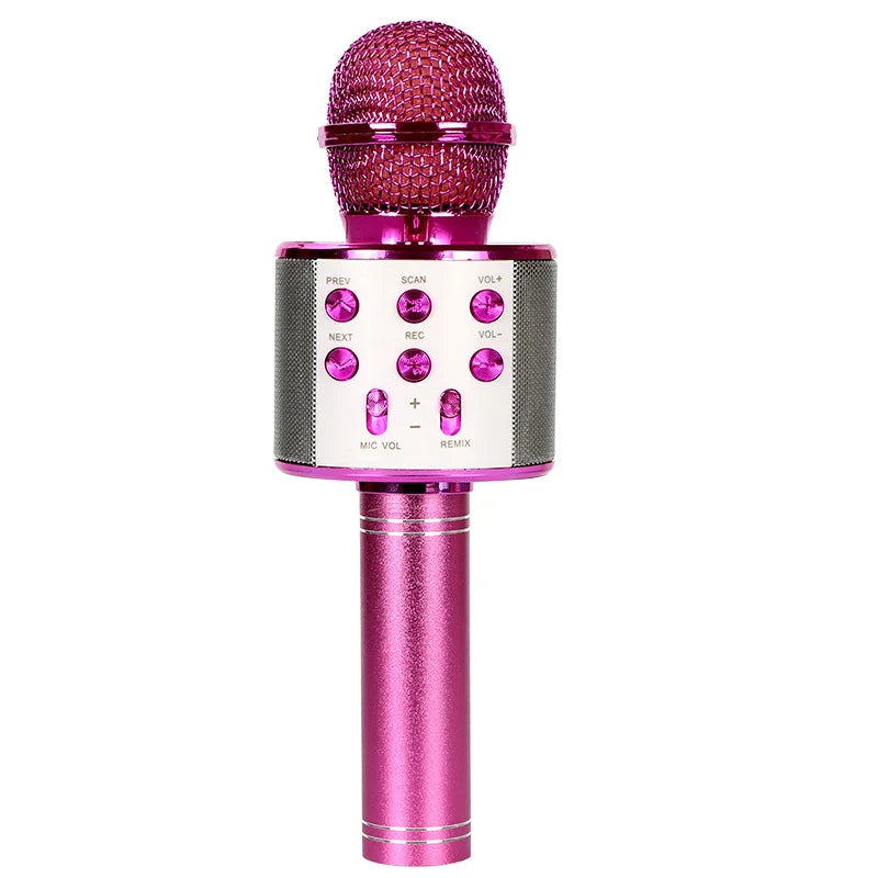 Karaoke Wireless Microphone Mic For Cell Mobile Phone Do Singing Bluetooth Condenser Mikrofon Blutooth Smartphone Micro DJ Audio
