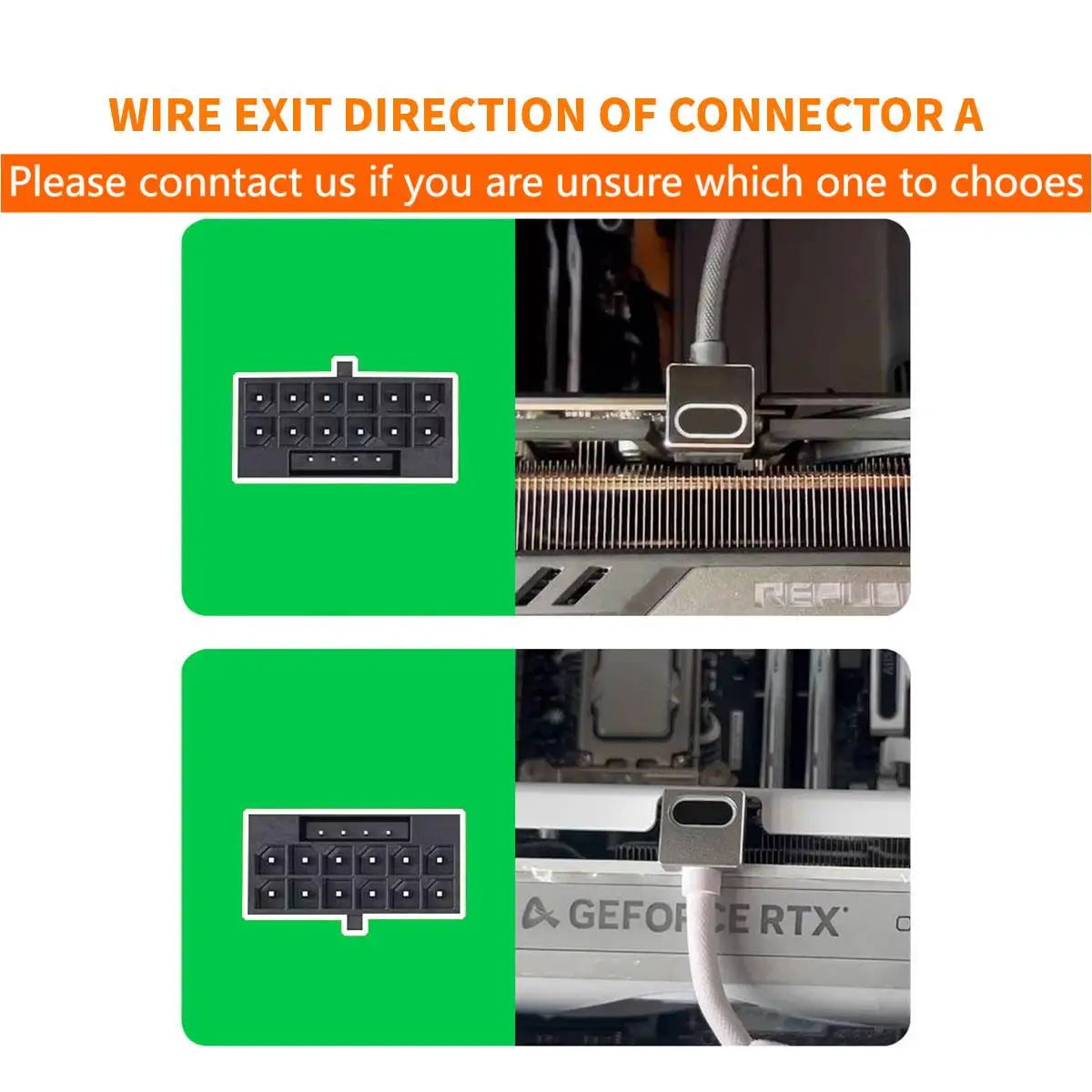 AIJS GPU16PIN Modular Cable,12VHPWR ARGB with 5V 3Pin,18AWG 90° Right-Angle Male to Male Design, 5090 / 3070 is Not Applicable