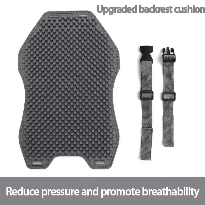 3-piece set of car cushions, car pillows, silicone car cushions, pressure reducing and comfortable neck protection headrests