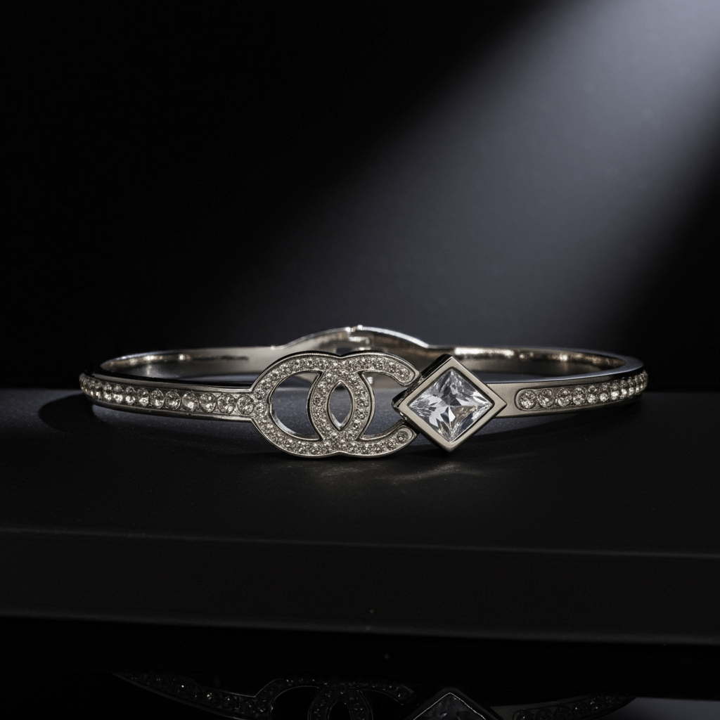 Silver Plated AD Stones bracelet