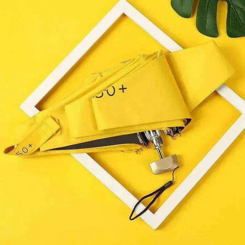 Small and Portable Umbrella Dual-use Folding Five-fold Umbrella