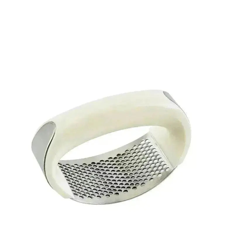 Stainless Steel Garlic Masher Garlic Press Household Manual Curve Fruit Vegetable Tools Kitchen Gadgets