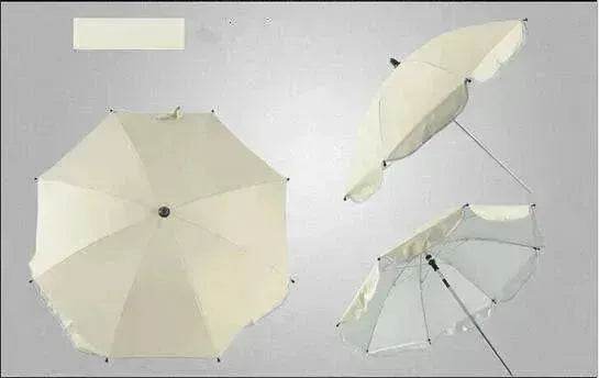 Parapluie de poussette : accessoire réglable à 360°