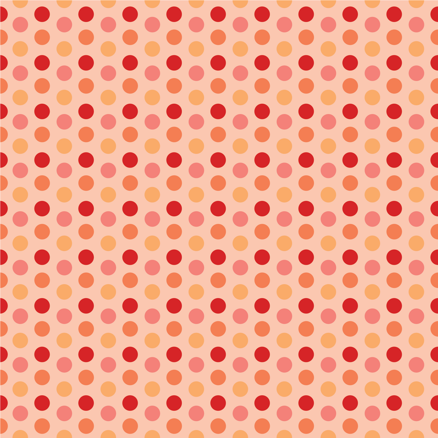 Craft HTV Sunset Polka Dots Pattern