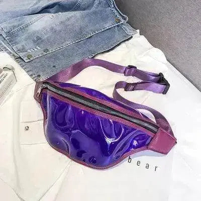 Banane en PVC transparent pour femme