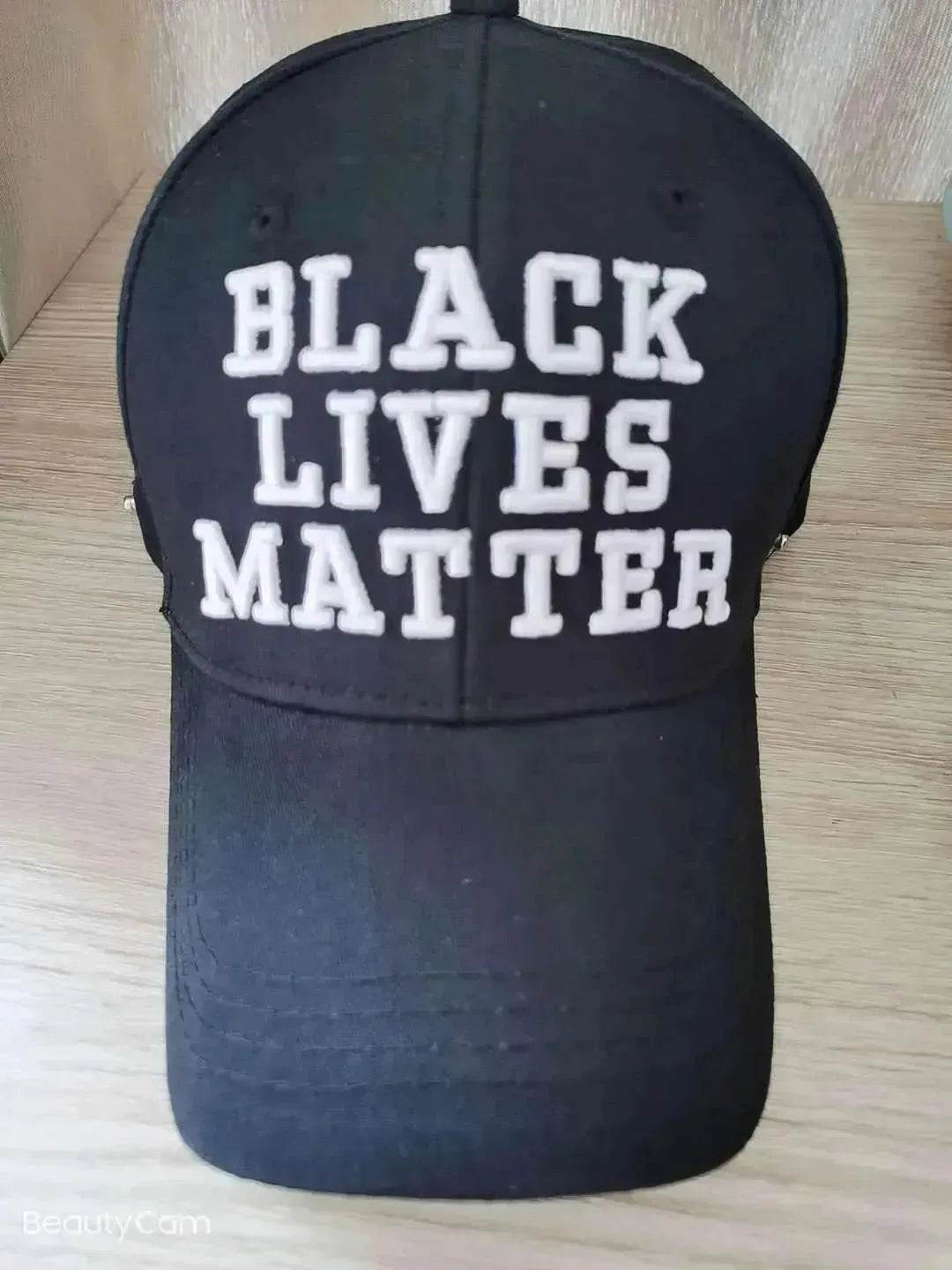 Casquette unisexe réglable Black Lives Matter