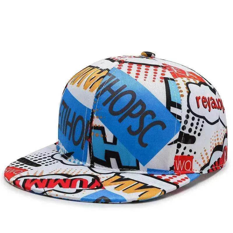 Unisex Ruili Style Trend Print Element Unique Designs Hat