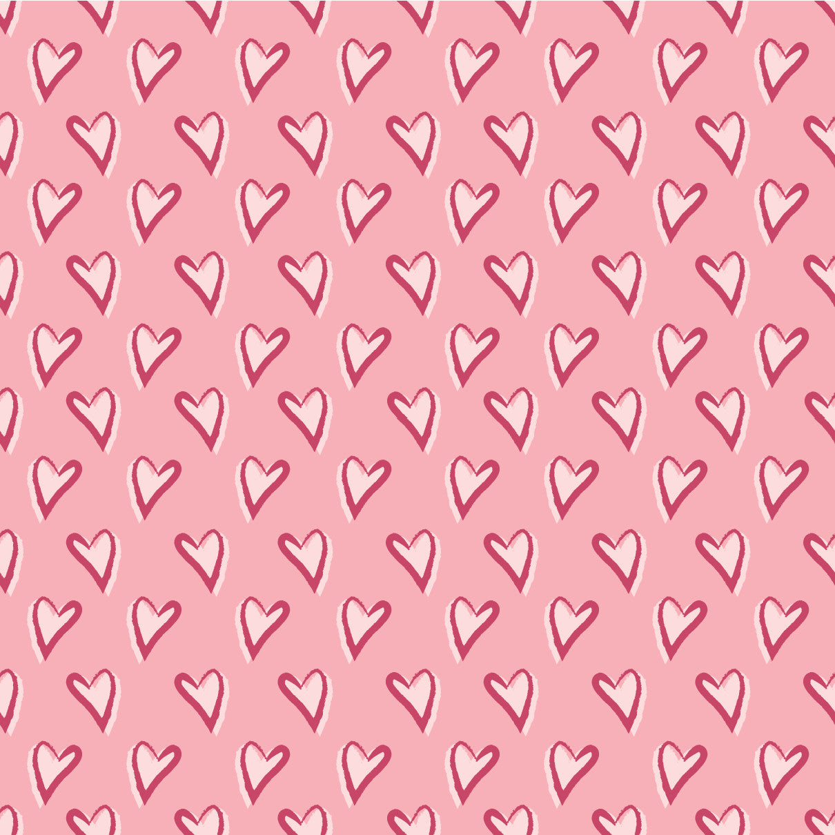 Craft HTV Valentines Hearts Border #2