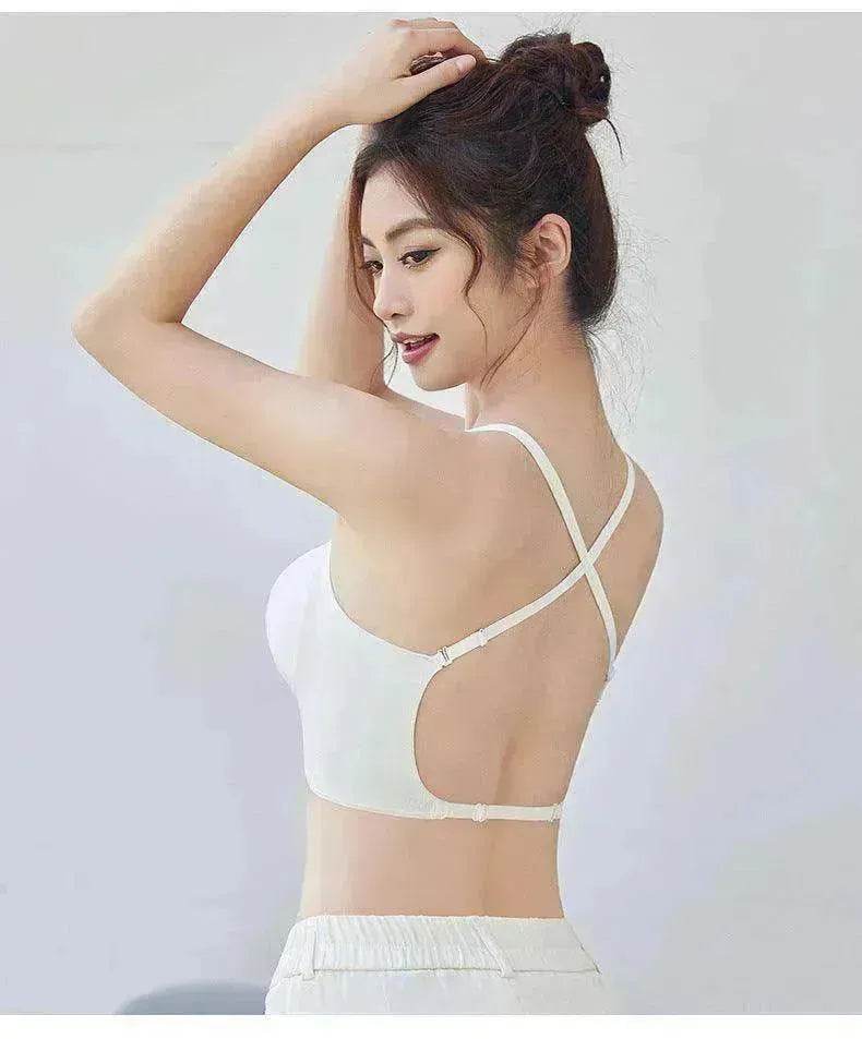 Women's U shaped One piece Seamless Back Shaping Bra