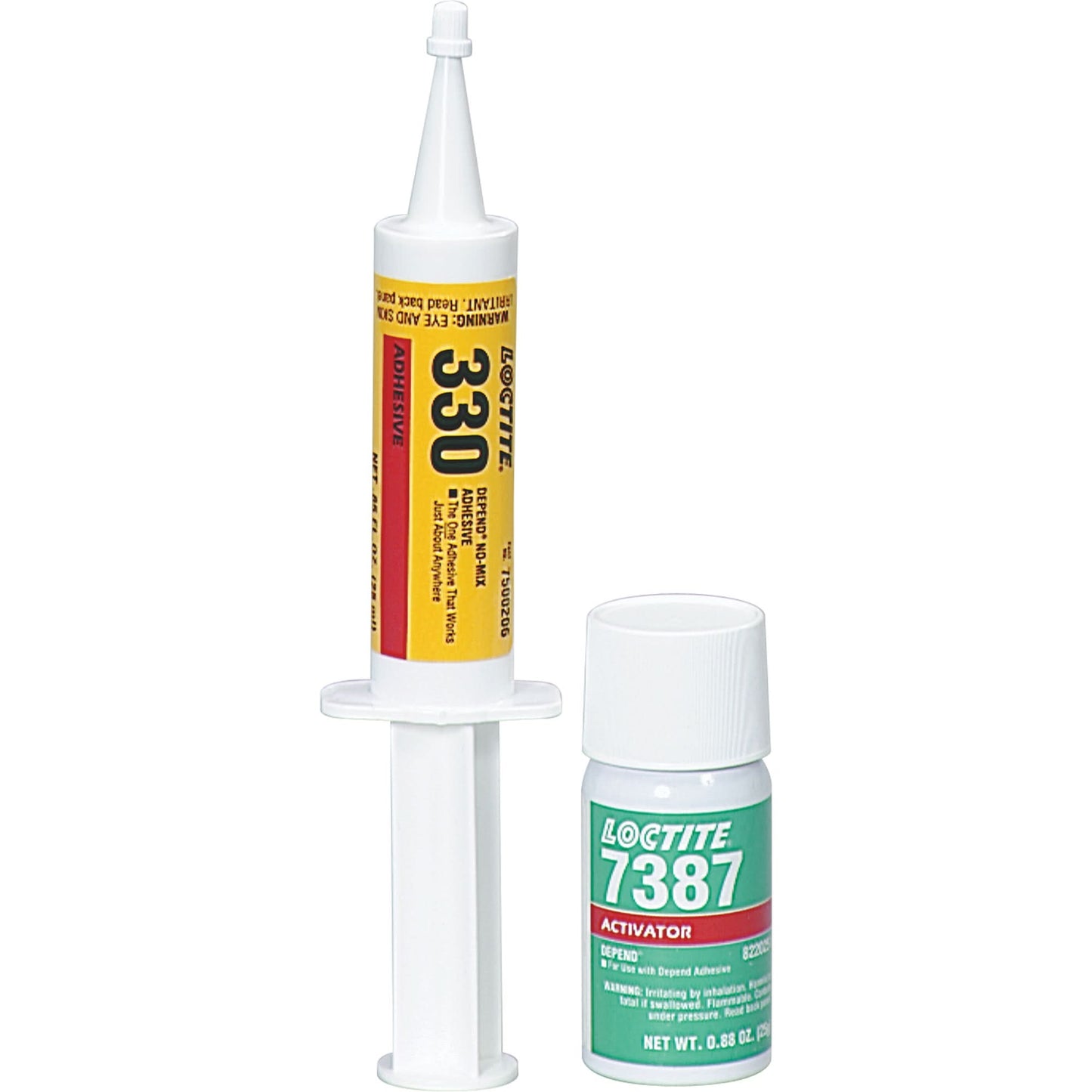 Adhésif bicomposant Depend® 330™ sans mélange, 250 ml, kit, ambré