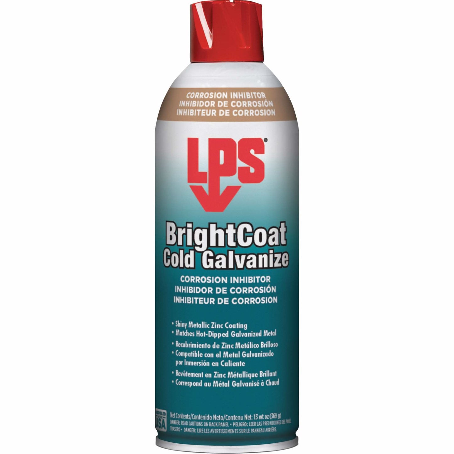 Bright Coat Cold Galvanised Corrosion Inhibitors, Aerosol Can